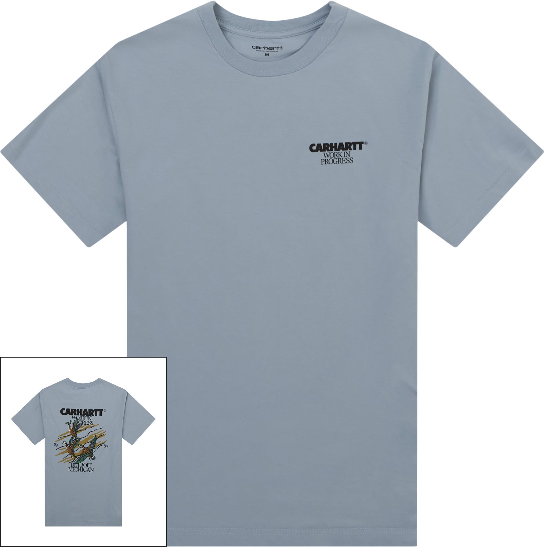Carhartt WIP T-shirts S/S DUCKS T-SHIRT I033662 Blå
